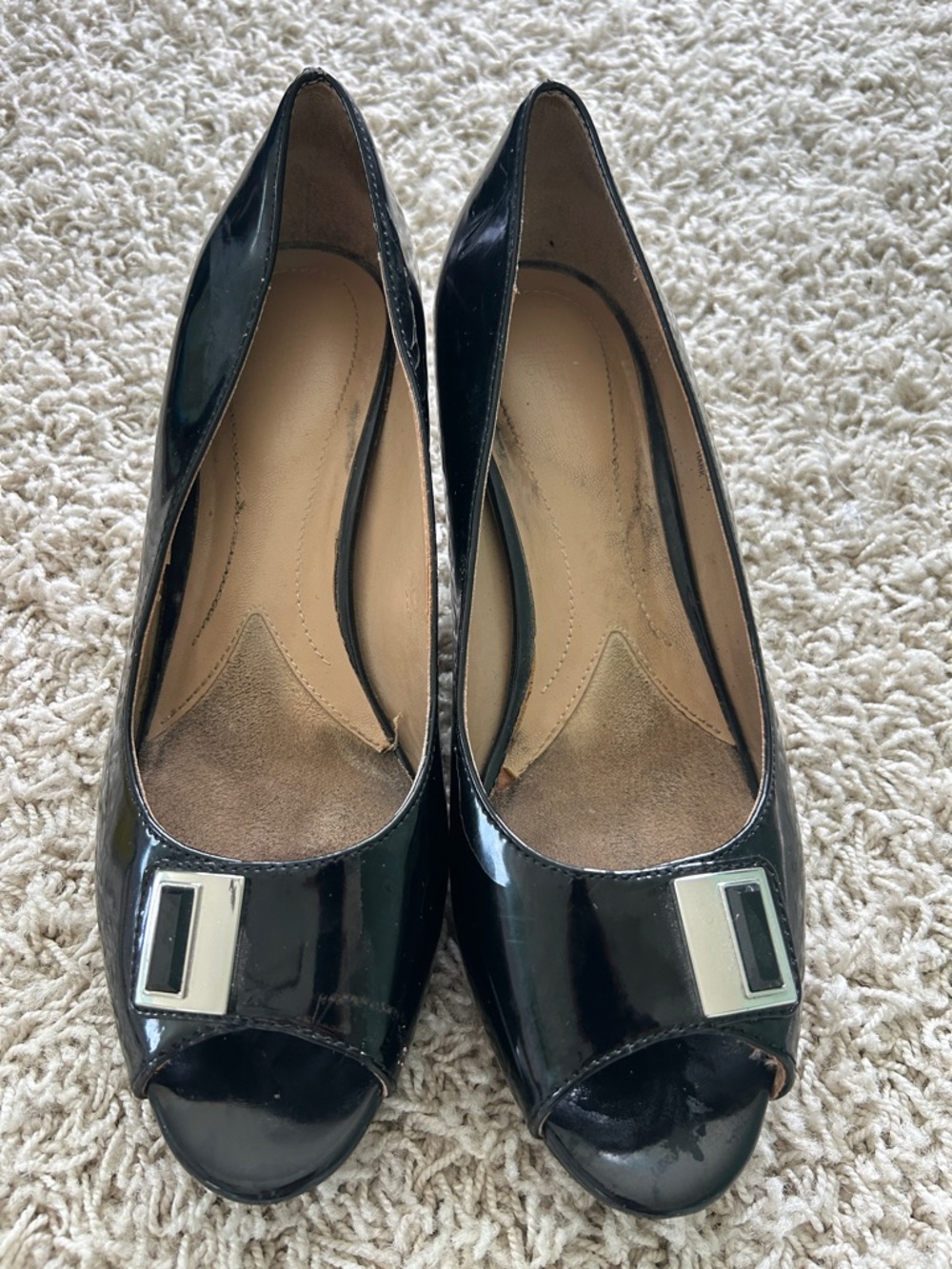 Naturalizer Womens Size 9 Black Heels